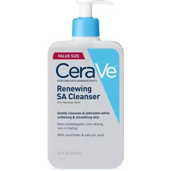 ژل شستشوی صورت سالسیلیک اسید سراوی حجم ۴۷۳میل Cerave SA Smoothing Cleanser - 3