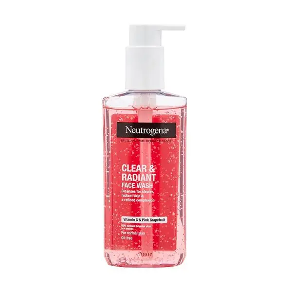 ژل شستشو صورت نوتروژینا مدل clear and radiant حجم 200 میلی لیتر - 5