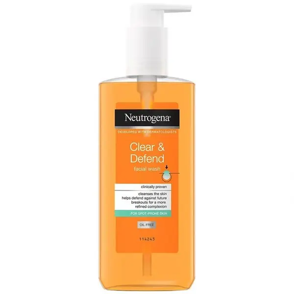 ژل شستشو ی صورت نوتروژینا مدل Clear & Defend حجم 200 میلی لیتر - 2