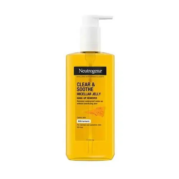 ژل آرایش پاک کن نوتروژینا مدل clear soothe حجم 200 میل مناسب پوست نرمال و خشک - 3