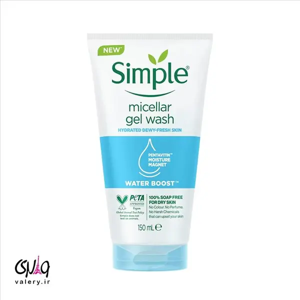 ژل شستشو صورت سیمپل مدل Dewy Fresh Skin حجم 150 میلی لیتر - 5
