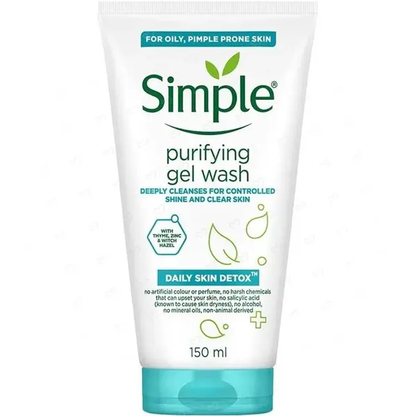 ژل شستشو صورت سیمپل مدل Dewy Fresh Skin حجم 150 میلی لیتر - 2