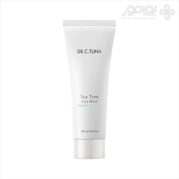 ژل شستشوی صورت پوست چرب دکتر سی تونا فارماسی درخت چای  تی تری dr.c.tuna tea treeحجم 100ml - 5