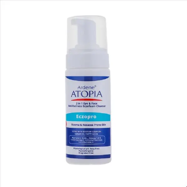 فوم شوینده ملایم صورت و اطراف چشم آتوپیا آردن مدل Eczopro 150 میلی لیتر - 5