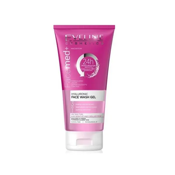 ژل شستشوی صورت اولاین EVELINE مدل هیالورنیک اسید 150ml - 3