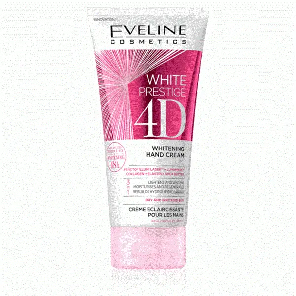 ژل شستشو روشن کننده صورت اولاین Eveline White Prestige 4D حجم 200 میل