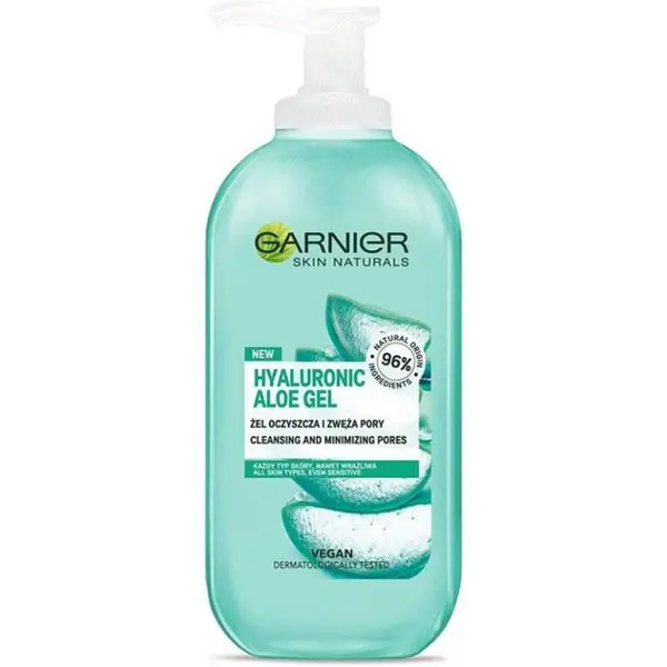 ژل شستشو گارنیر Garnier آلوئه ورا مدل Hyaluronic Aloe حجم 200 میل(تحویل 1 الی 2 هفته ای) - 2