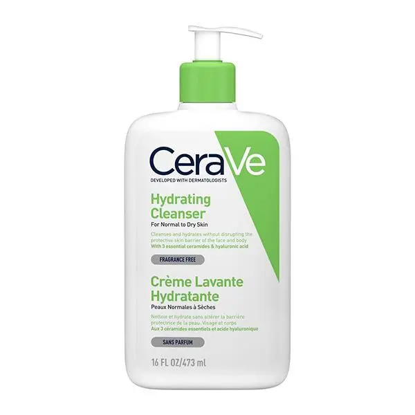 ژل شستشو صورت سراوی مدل Hydrating حجم 473 میلی لیتر - 3