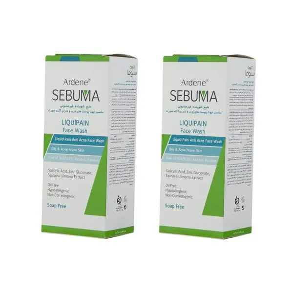 مایع شستشو صورت آردن مدل Liquipain حجم 150 میلی لیتر مجموعه 2 عددی - 3