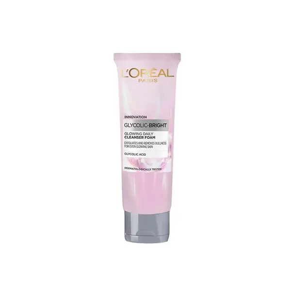 فوم شوینده و روشن کننده صورت گلیکولیک اسید لورال LOreal Glycolic حجم 100 میل - 2