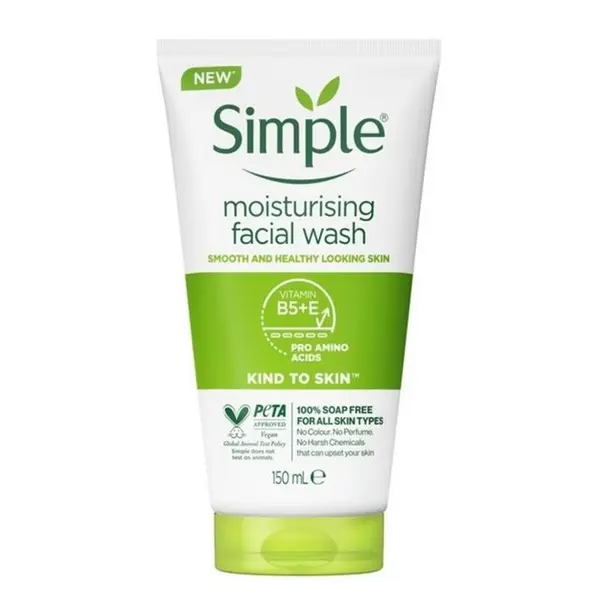 ژل شستشوی صورت سیمپل مدل Moisturising حجم 150 میلی لیتر - 5
