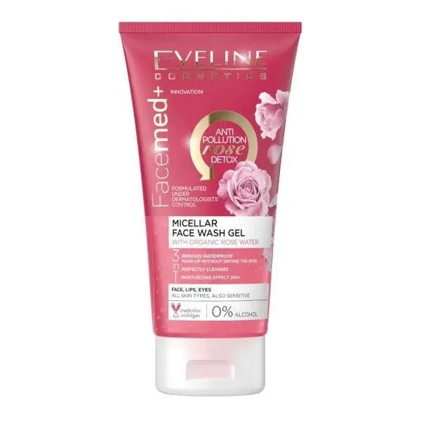 ژل شستشو صورت اولاین مدل Organic Rose Water حجم 150 میلی لیتر - 2