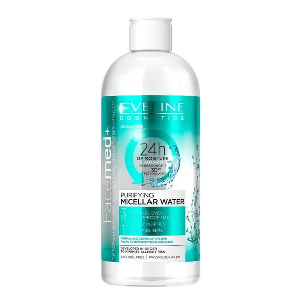 محلول پاک کننده آرایش صورت اولاین مدل Purifying حجم 400 میلی لیتر - 2