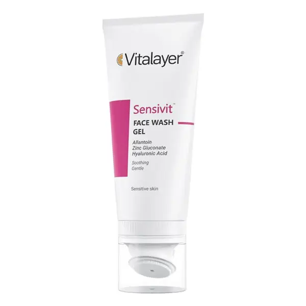 ژل شستشوی صورت سنسی ویت Sensivit  ویتالیر با براش سیلیکونی 200 میلی لیتر