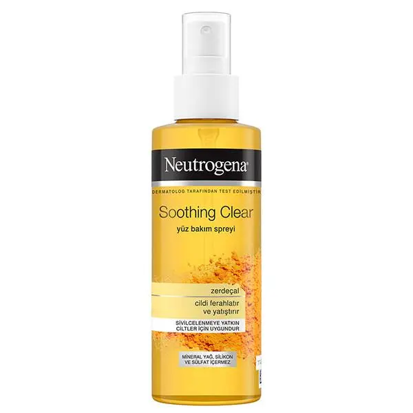 اسپری تونر آبرسان زردچوبه نوتروژینا مدل soothing clear حجم 125 میل - 2