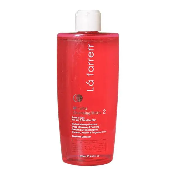 محلول پاک کننده آرایش لافارر 2 مدل Dry and Sensitive حجم 250 میلی لیتر - 5