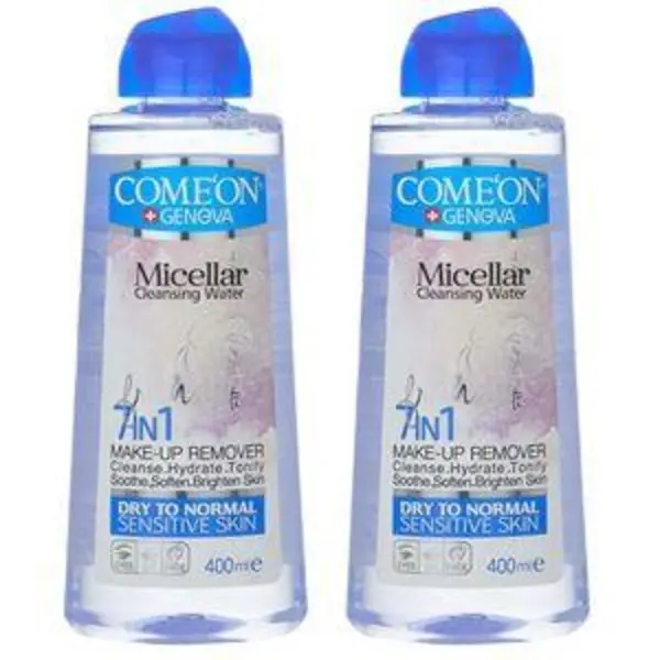 آب پاک کننده آرایش صورت کامان مدل 2l حجم 400 میلی لیتر مجموعه 2 عددی - 4
