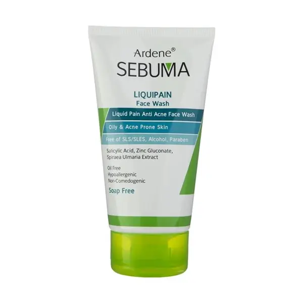 مایع شست‌وشوی صورت آردن سبوما مدل Liquipain حجم 150 میلی‌لیتر - 2
