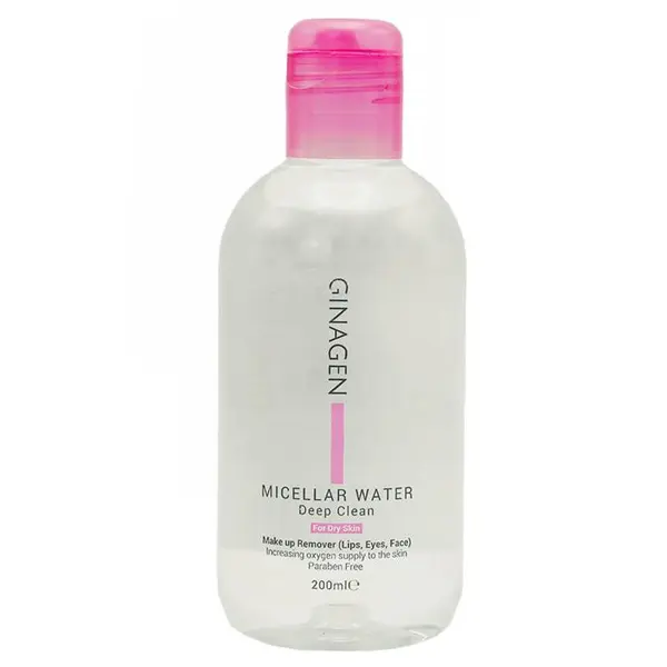 میسلار واتر مخصوص پوست خشکMicellar Water for Dry Skin  ژیناژن 200 میل