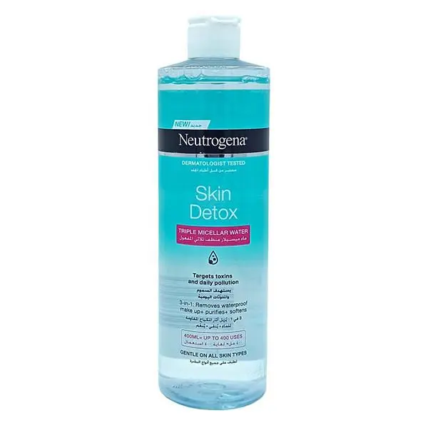 میسلار واتر سم زدا نوتروژینا Neutrogena اسکین دتوکس skin Detox حجم 400 میل - 2