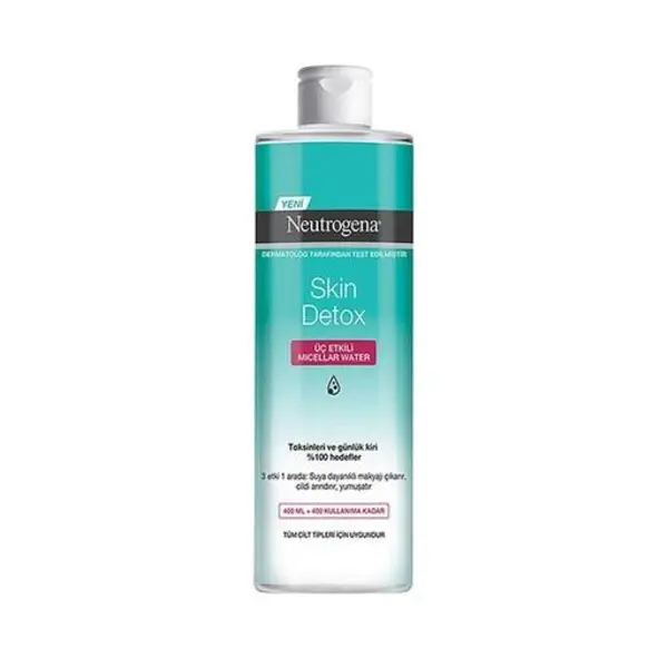 میسلار واتر سم زدا نوتروژینا Neutrogena اسکین دتوکس skin Detox حجم 400 میل - 5
