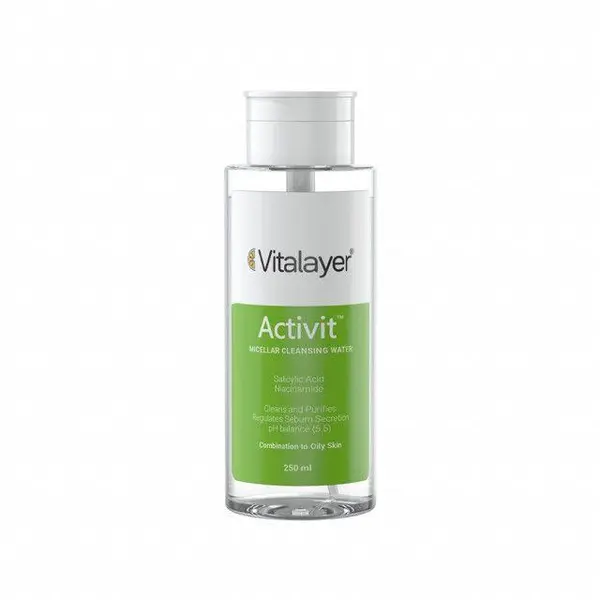 محلول پاک کننده آرایش میسلار اکتی ویت ویتالیر VITALAYER