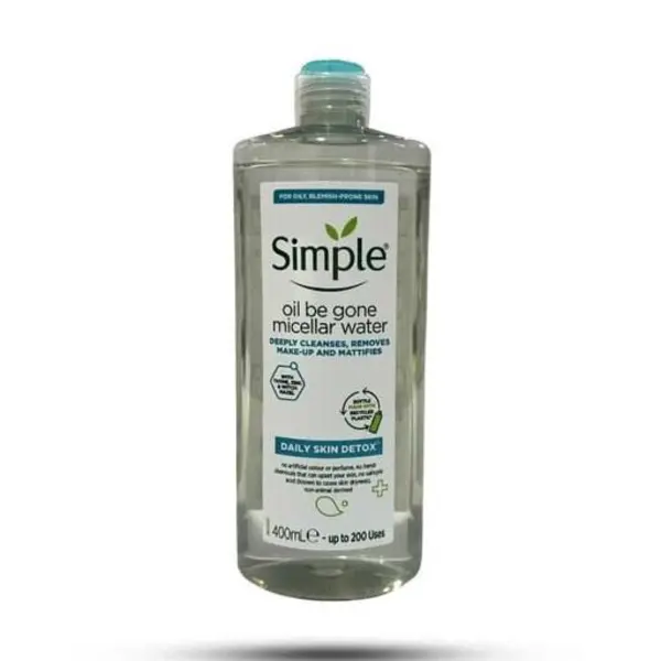 پاک کننده میسلار واتر Water Boost سیمپل حجم 400 میلی لیتر - 3
