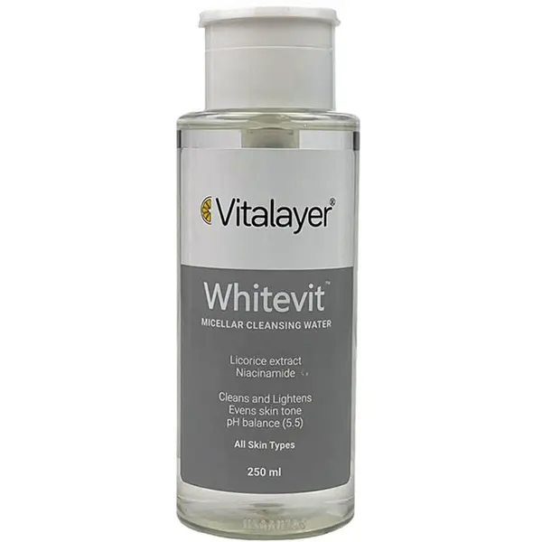 میسلار واتر پوست های کدر و مستعد لک Whitevit ویتالیر ۲۵۰ml - 5