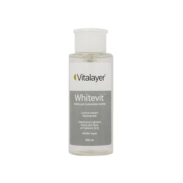 میسلار واتر پوست های کدر و مستعد لک Whitevit ویتالیر ۲۵۰ml - 2