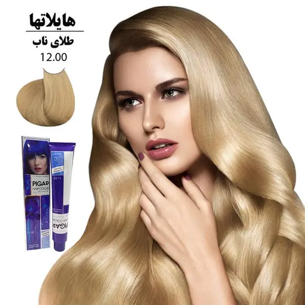 رنگ مو پیگار کراتینه طلای ناب ۱۲٫۰۰ - 4
