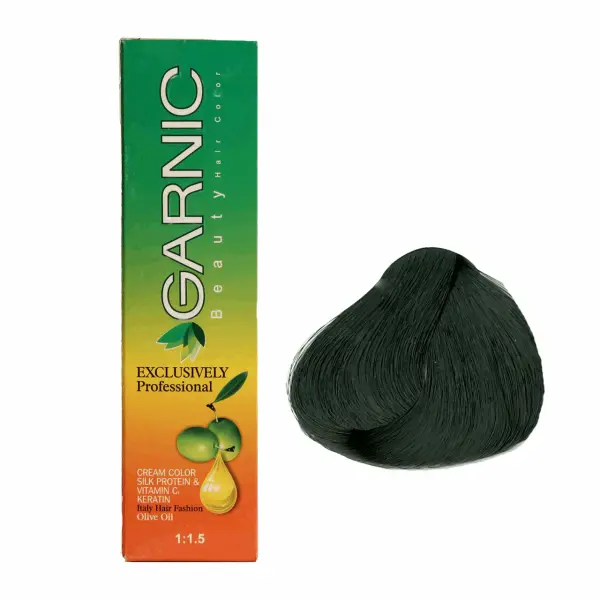 کیت رنگ موی گارنیک سری طبیعی-مشکی شماره 1 - 5