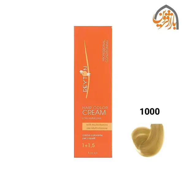 رنگ مو ریتون سری فوق روشن رنگ بلوند بسیار روشن طبیعی شماره 1000 - 5