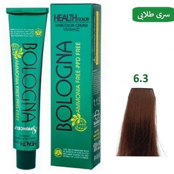 رنگ مو بدون آمونیاک بلونیا100 میل 6/3 بلوند طلایی تیره - 5