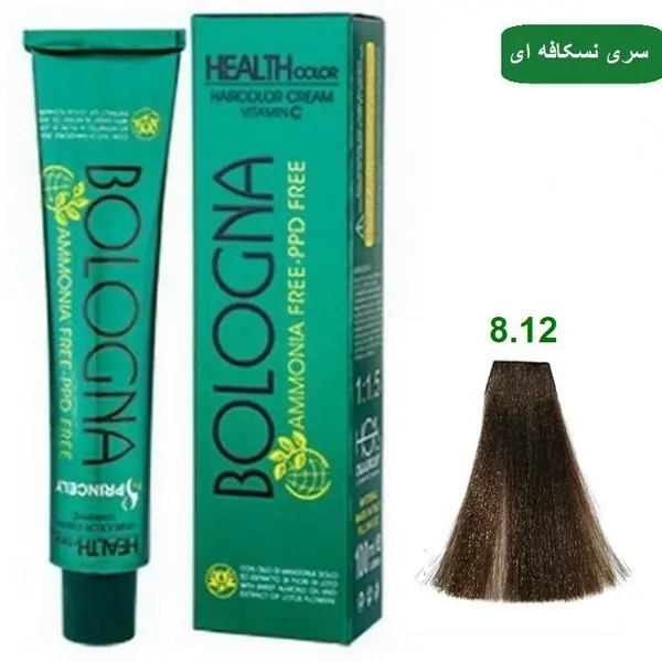 رنگ موی بدون آمونیاک بلونیا 100 میل 8/12 بلوند نسکافه ای روشن - 5