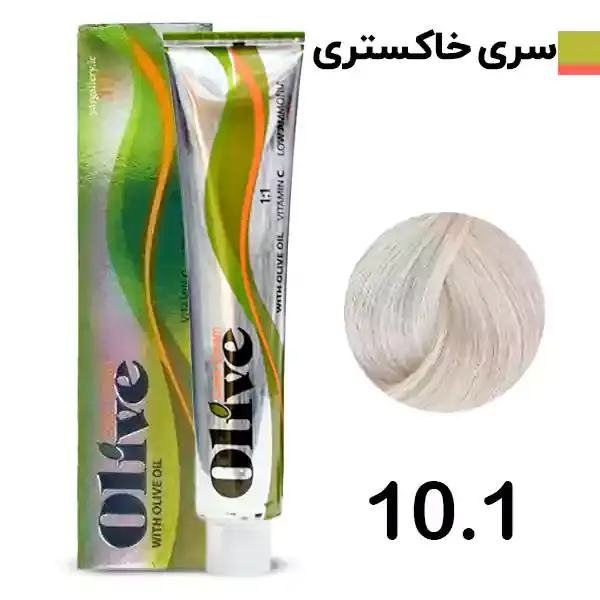 رنگ مو الیو شماره 10.1 حجم 100 میلی لیتر رنگ بلوند نقره ای - 6