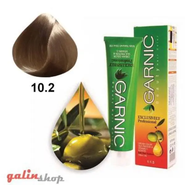 کیت رنگ موی گارنیک سری دودی - بلوند دودی فوق العاده روشن شماره 10.2 - 5