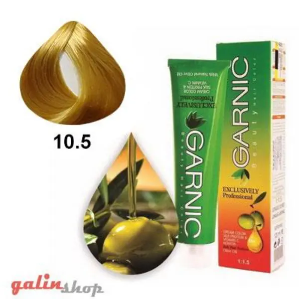 کیت رنگ موی گارنیک سری بلوند طلایی شماره 10.5 - 6