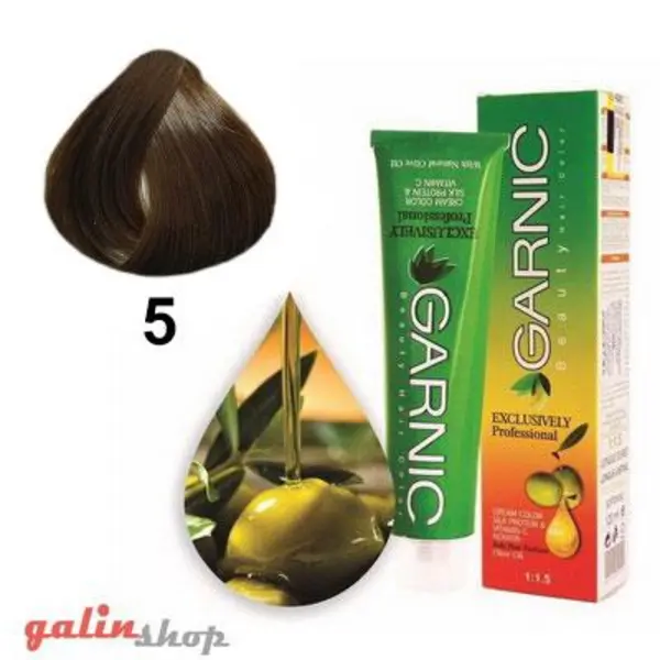 کیت رنگ موی گارنیک سری طبیعی - قهوه ای روشن شماره 5 - 6