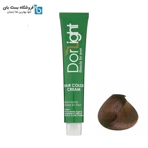 رنگ مو دورلایت شماره 5.5 حجم 100 میلی لیتر رنگ قهوه ای طلایی روشن - 5