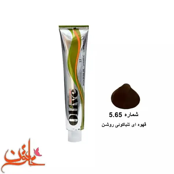 رنگ مو الیو شماره 5.65 حجم 100 میلی لیتر رنگ قهوه ای روشن تنباکویی - 3