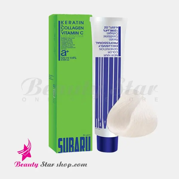 رنگ مو سوبارو شماره 601 حجم 120 میلی لیتر رنگ بلوند کریستالی خیلی روشن - 4