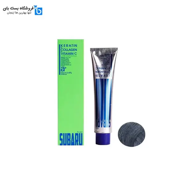 رنگ مو سوبارو شماره 606 حجم 120 میلی لیتر رنگ نقره ای مینیاتوری - 5