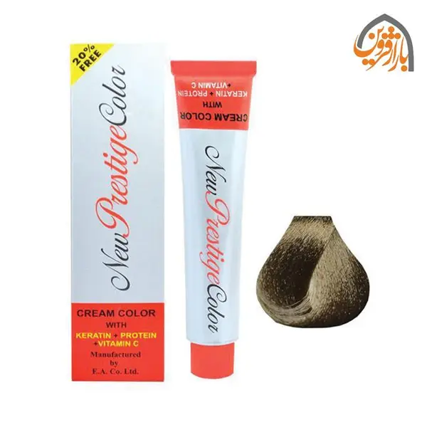 رنگ مو نیو پرستیژ کالر شماره 6.3 حجم 120 میلی لیتر رنگ بلوند زیتونی تیره - 5
