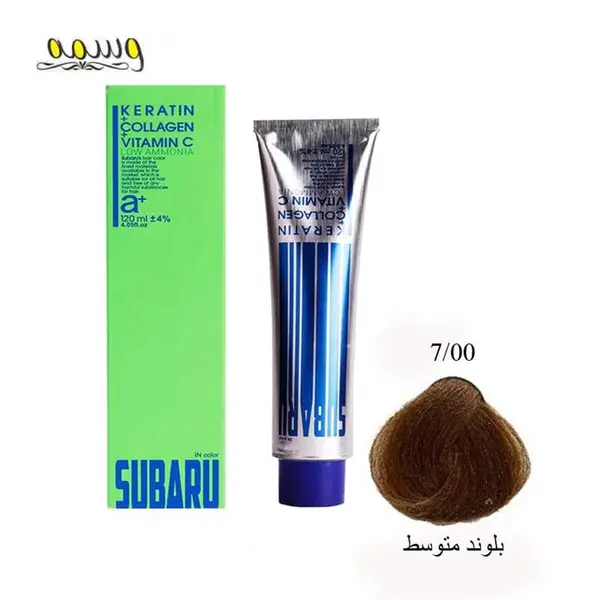 رنگ مو سوبارو شماره 7.00 حجم 120 میلی لیتر رنگ بلوند روشن قوی - 5