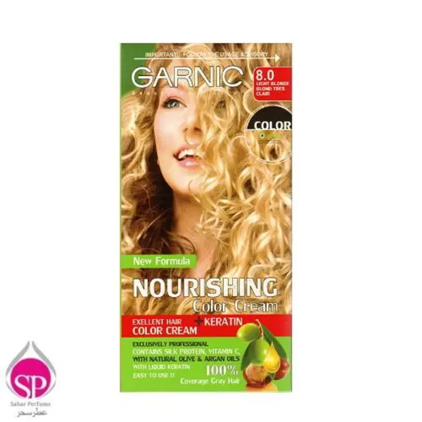 کیت رنگ موی گارنیک سری طبیعی - بلوند روشن شماره 8 - 5