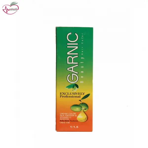 کیت رنگ مو گارنیک شماره 8.3 حجم 80 میلی لیتر رنگ بلوند زیتونی روشن - 6