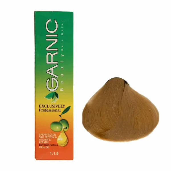 کیت رنگ مو گارنیک شماره 8.54 حجم 80 میلی لیتر رنگ عسلی روشن - 5