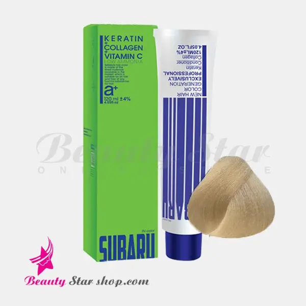 رنگ مو سوبارو شماره 90.32 حجم 120 میلی لیتر رنگ فانتزی نقره ای بژ - 6
