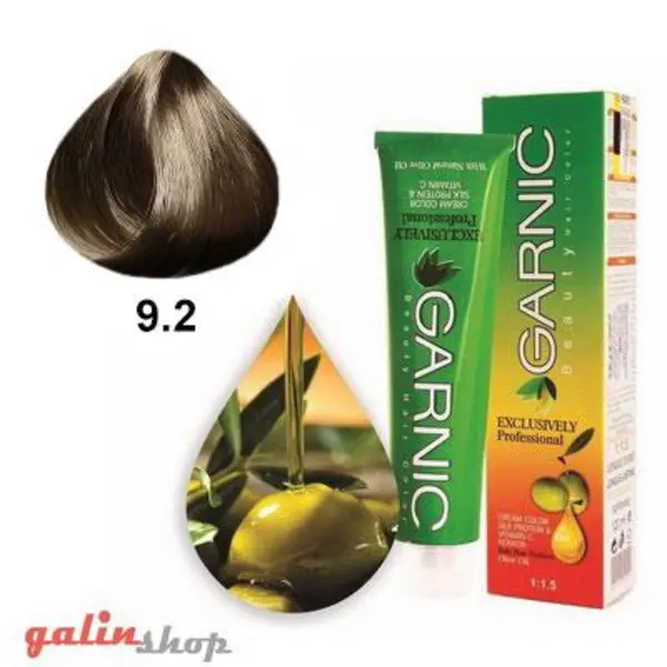 رنگ مو گارنیک شماره 9.2 حجم 120 میلی لیتر رنگ بلوند دودی خیلی روشن - 4