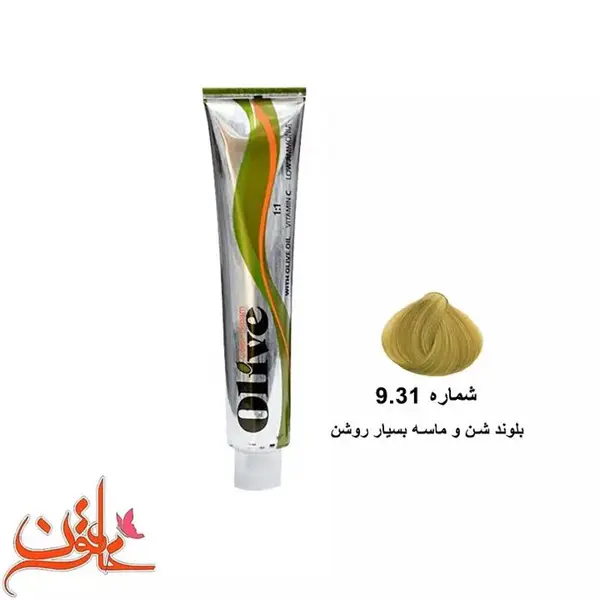رنگ مو الیو شماره 9.31 حجم 100 میلی لیتر رنگ بلوند شنی خیلی روشن - 3